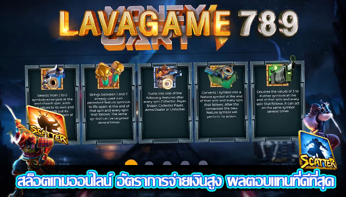 สล็อตเกมออนไลน์ อัตราการจ่ายเงินสูง ผลตอบแทนที่ดีที่สุด